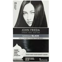 john freida hair colors ash brown product image john frieda precision foam colour permanent hair kit luminous blue black 2a color walmartcom john freida hair colors ash brown product image john frieda precision foam colour permanent hair kit luminous blue black 2a color walmartcom